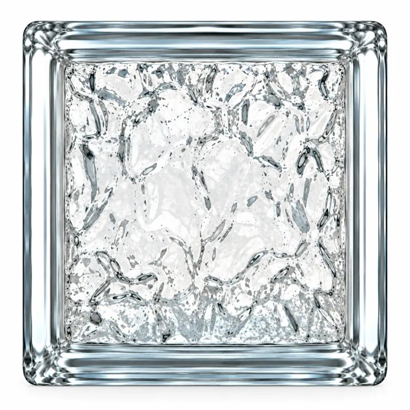 Ice Rock Glass Brick — product view 2